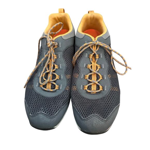 Merrell Men's Gray Orange Castle Rock Lace Up Trail Running Shoes Size 13 - Picture 2 of 8